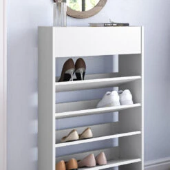 Schuhschrank "Delin" Weiß 60 X 116 Cm Vicco -Vicco m4277 05 ol