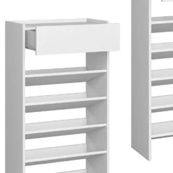 Schuhschrank "Delin" Weiß 60 X 116 Cm Vicco -Vicco m4277 06 ol