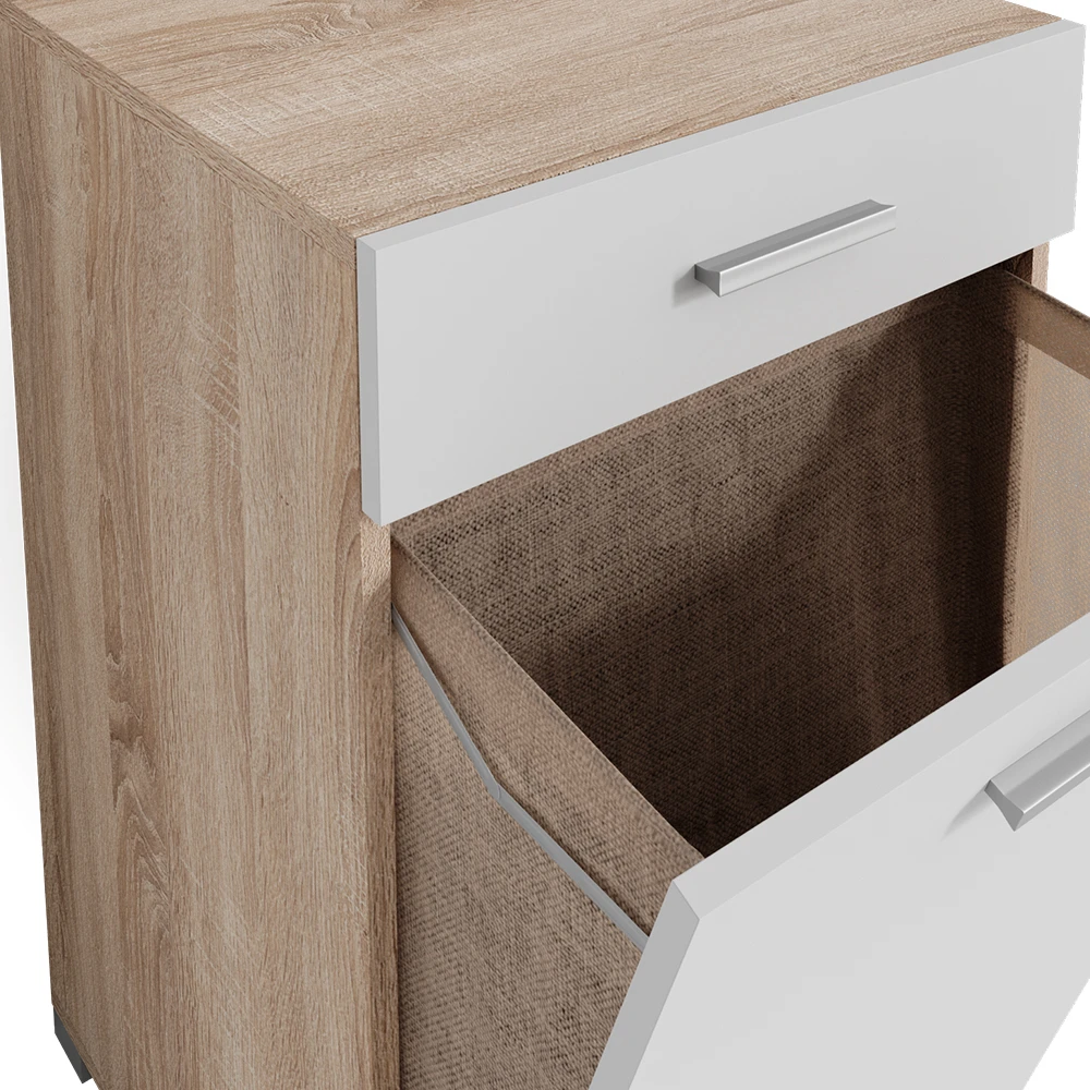 Badschrank "Matteo" Sonoma/Weiß 50 X 78.5 Cm Vicco 7 Badschrank "Matteo" Sonoma/Weiß 50 X 78.5 Cm Vicco – Bild 6