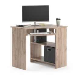 Eckschreibtisch "Odin" Sonoma 83 X 76 Cm Vicco 15 Eckschreibtisch "Odin" Sonoma 83 X 76 Cm Vicco -Vicco m4345 07 ol