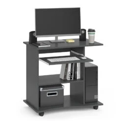 Schreibtisch "Harm" Anthrazit 80 X 50 Cm Vicco 15 Schreibtisch "Harm" Anthrazit 80 X 50 Cm Vicco -Vicco m4350 07 ol