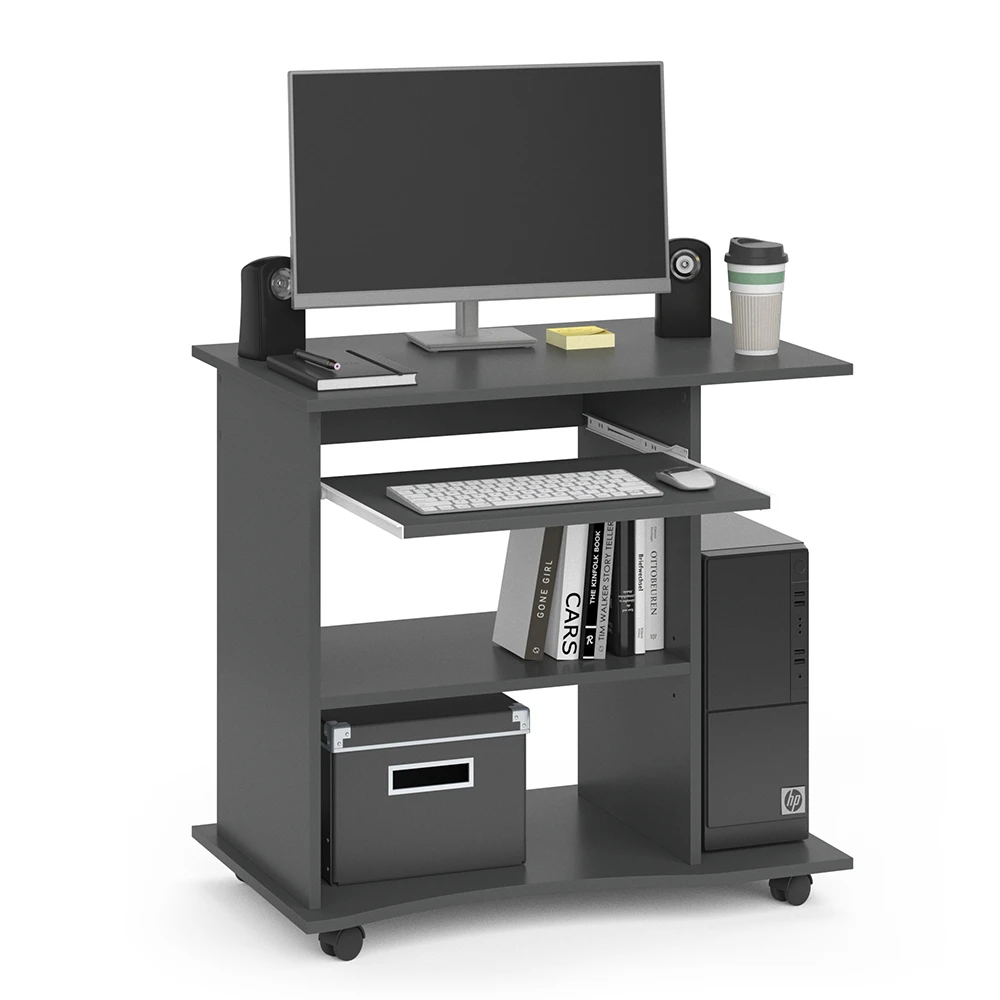 Schreibtisch "Harm" Anthrazit 80 X 50 Cm Vicco 9 Schreibtisch "Harm" Anthrazit 80 X 50 Cm Vicco – Bild 7