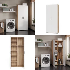 Aktenregal "Ingo" Sonoma/Weiß 80 X 183 Cm Vicco 17 Aktenregal "Ingo" Sonoma/Weiß 80 X 183 Cm Vicco -Vicco m4353 08 ol