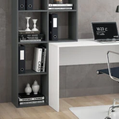 Schreibtisch "Mara" Weiß/Anthrazit 59 X 166.8 Cm Vicco -Vicco m4364 05 ol