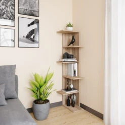 Eckregal "Tera" Sonoma 37 X 140.1 Cm Vicco -Vicco m4365 04 ol