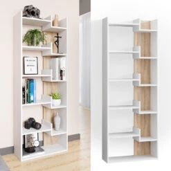 Raumteiler "Fico" Sonoma/Weiß 61 X 160.2 Cm Vicco -Vicco m4369 02 ol