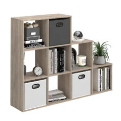 Treppenregal Sonoma 142.2 X 107.8 Cm Vicco -Vicco m4372 07 ol