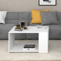 Couchtisch "Dario" Weiß 90 X 59 Cm Vicco -Vicco m4376 05 ol