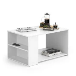 Couchtisch "Dario" Weiß 90 X 59 Cm Vicco -Vicco m4376 07 ol