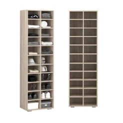 Schuhschrank "Paris" Sonoma 52.4 X 183 Cm 22 Fächer Vicco -Vicco m4379 07 ol