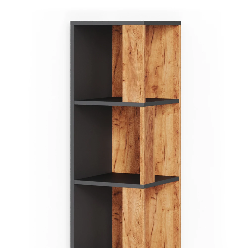 Eckregal "Lio" Goldkraft Eiche/Anthrazit 33.3 X 162.2 Cm Vicco 8 Eckregal "Lio" Goldkraft Eiche/Anthrazit 33.3 X 162.2 Cm Vicco – Bild 6