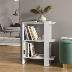 Raumteiler "Basil" Weiß 51.8 X 70 Cm Vicco -Vicco m4417 04 ol