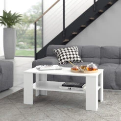 Couchtisch "Celio" Weiß 91 X 40 Cm Vicco -Vicco m4446 04 ol