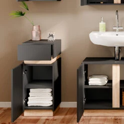 Midischrank "Gloria" Anthrazit/Sonoma 33 X 75.5 Cm Vicco 13 Midischrank "Gloria" Anthrazit/Sonoma 33 X 75.5 Cm Vicco -Vicco m4475 05 ol