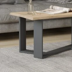 Couchtisch "Arne" Goldkraft Eiche/Anthrazit 90 X 50 Cm Vicco -Vicco m4494 05 ol