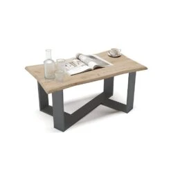 Couchtisch "Arne" Goldkraft Eiche/Anthrazit 90 X 50 Cm Vicco -Vicco m4494 07 ol