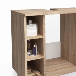 Waschbeckenunterschrank "Fynn" Sonoma/Weiß 60 X 54 Cm Vicco 14 Waschbeckenunterschrank "Fynn" Sonoma/Weiß 60 X 54 Cm Vicco -Vicco m465 06 ol