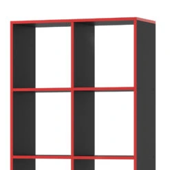 Raumteiler "Scutum" Schwarz/Rot 72 X 143 Cm Vicco 15 Raumteiler "Scutum" Schwarz/Rot 72 X 143 Cm Vicco -Vicco m4685 06 ol