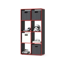 Raumteiler "Scutum" Schwarz/Rot 72 X 143 Cm Vicco 16 Raumteiler "Scutum" Schwarz/Rot 72 X 143 Cm Vicco -Vicco m4685 07 ol