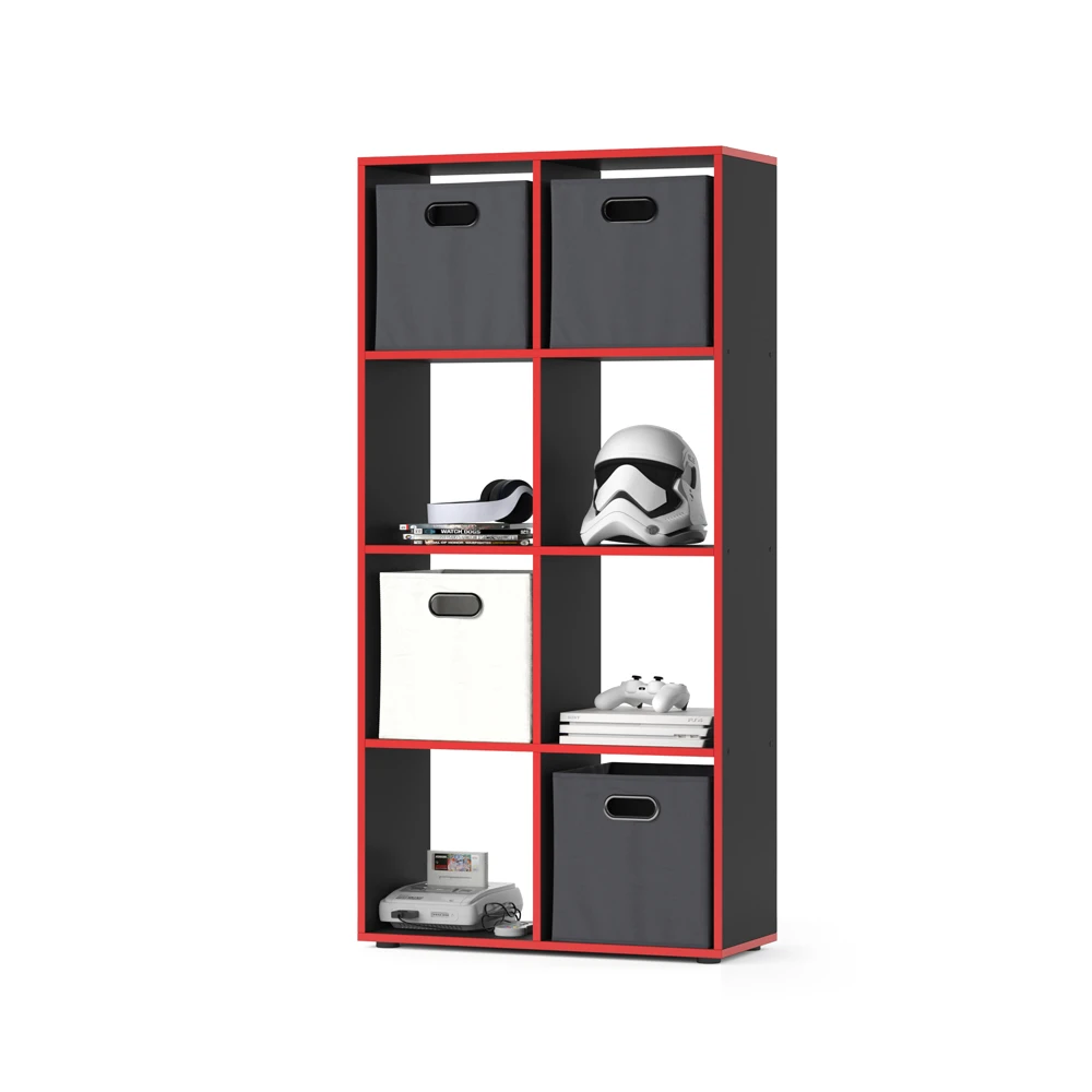 Raumteiler "Scutum" Schwarz/Rot 72 X 143 Cm Vicco 9 Raumteiler "Scutum" Schwarz/Rot 72 X 143 Cm Vicco – Bild 7