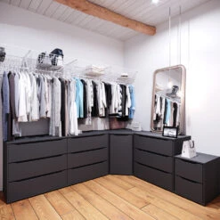 Sideboard "Ruben" Anthrazit 80 X 77.6 Cm Vicco -Vicco m4750 04 ol