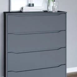 Sideboard "Ruben" Anthrazit 80 X 101.6 Cm Vicco -Vicco m4752 05 ol