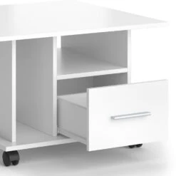 Couchtisch "Ender" Weiß 70 X 46 Cm Vicco -Vicco m4907 06 ol