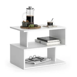 Couchtisch "Shelby" Weiß 59 X 39 Cm Vicco 15 Couchtisch "Shelby" Weiß 59 X 39 Cm Vicco -Vicco m4917 07 ol