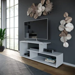 Lowboard "Kristin" Weiß 152 X 57 Cm Vicco -Vicco m4921 04 ol