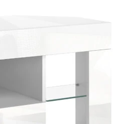 Lowboard "Denver" Weiß Hochglanz 100 X 50 Cm Vicco -Vicco m4927 06 ol