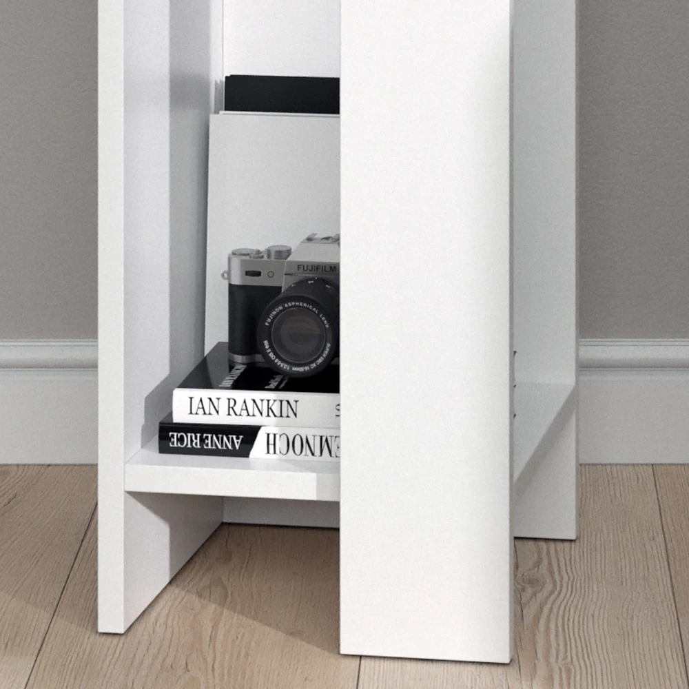 Couchtisch "Kian" Weiß 25 X 60 Cm Vicco 7 Couchtisch "Kian" Weiß 25 X 60 Cm Vicco – Bild 5