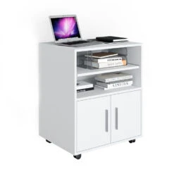 Rollcontainer "Novak" Weiß 60 X 48 Cm Vicco -Vicco m4951 07 ol