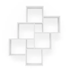 Wandregal "Leda" Weiß 82 X 95 Cm Vicco -Vicco m4971 06 ol