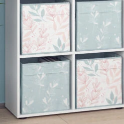 Raumteiler "Tetra" Weiß 72 X 72.6 Cm Mit 4 Faltboxen Opt.1 Vicco -Vicco m499 fb4680 05 ol