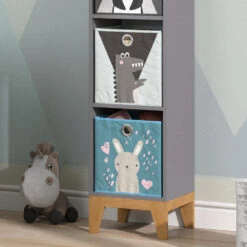 Kinderregal "Malia" Grau/Eiche 35.2 X 159.5 Cm Vicco 14 Kinderregal "Malia" Grau/Eiche 35.2 X 159.5 Cm Vicco -Vicco m5016 05 ol