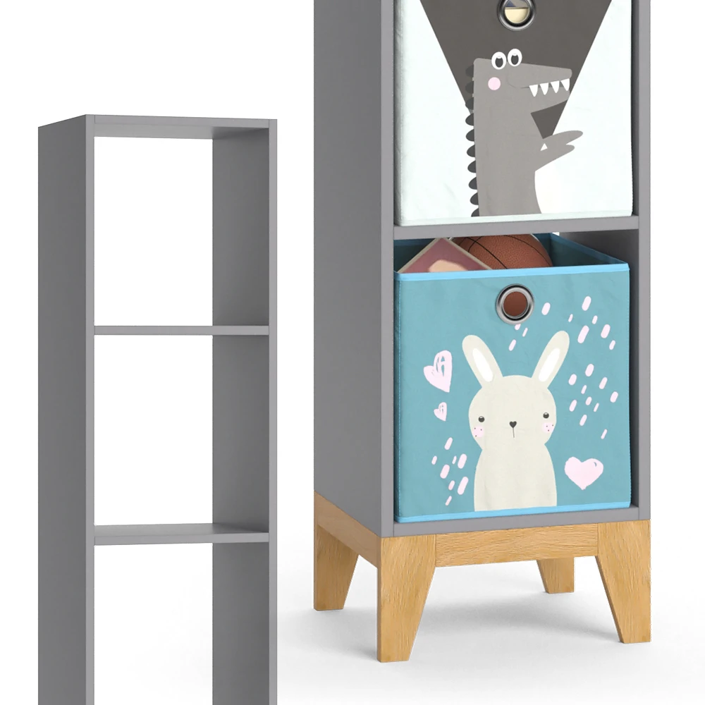 Kinderregal "Malia" Grau/Eiche 35.2 X 159.5 Cm Vicco 8 Kinderregal "Malia" Grau/Eiche 35.2 X 159.5 Cm Vicco – Bild 6