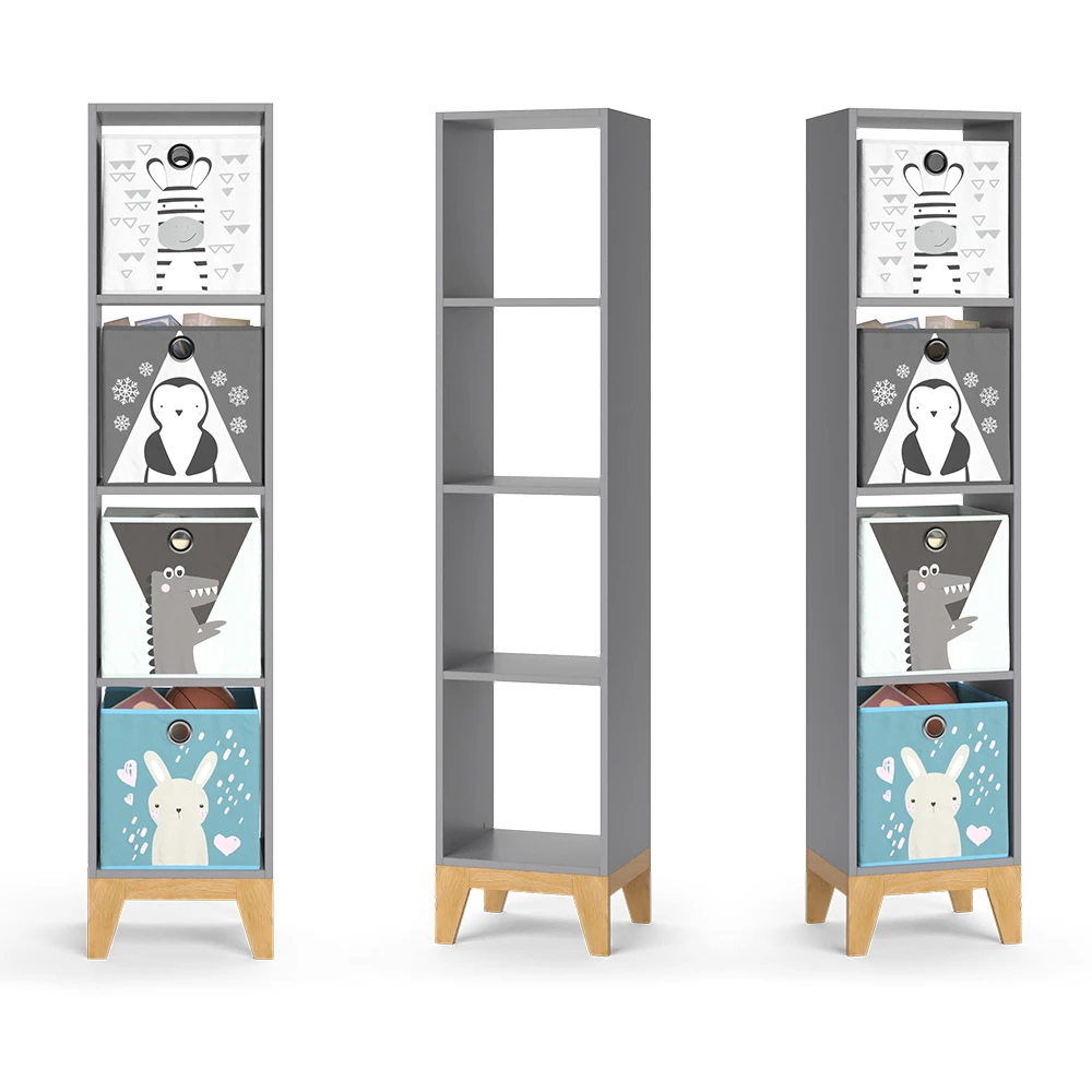 Kinderregal "Malia" Grau/Eiche 35.2 X 159.5 Cm Vicco 9 Kinderregal "Malia" Grau/Eiche 35.2 X 159.5 Cm Vicco – Bild 7