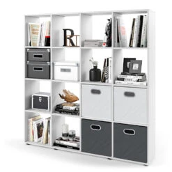 Raumteiler "Karree" Weiß 138.5 X 142.5 Cm Vicco -Vicco m503 07 ol