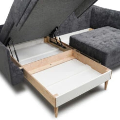 Sofa L Form "Cali" Anthrazit 236 X 172 Cm Vitalispa -Vicco m5048 06 ol