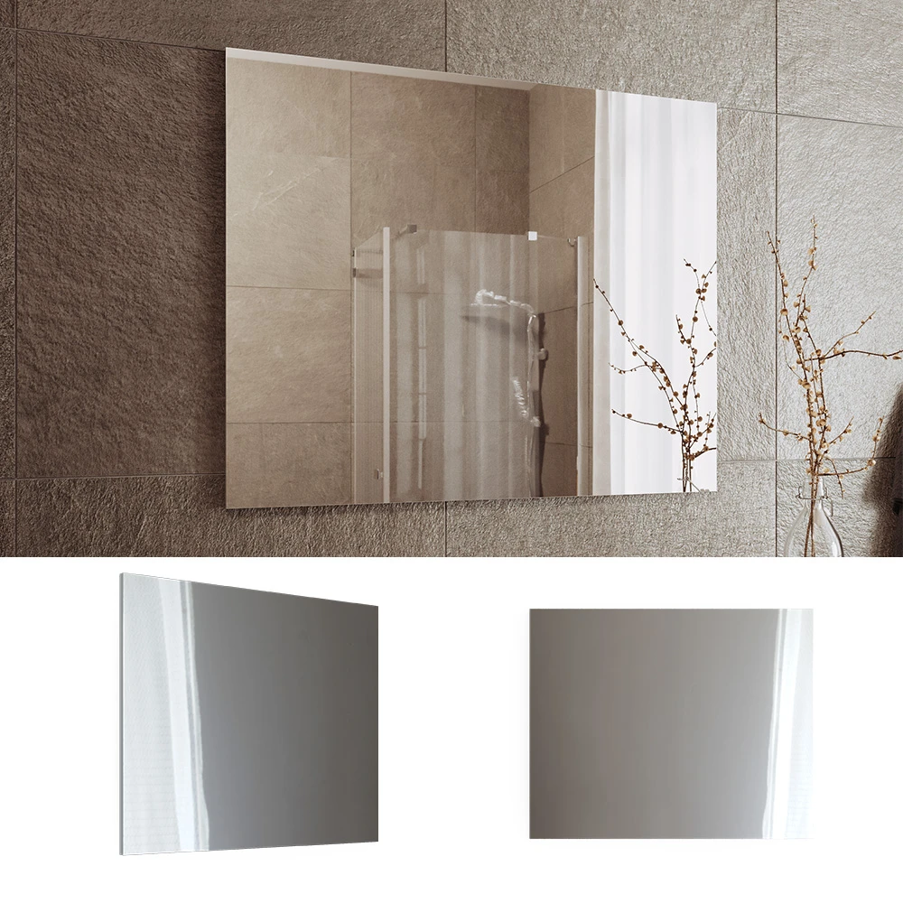 Badezimmerspiegel "Viola" Weiß 80 X 65 Cm Vicco 4 Badezimmerspiegel "Viola" Weiß 80 X 65 Cm Vicco – Bild 2