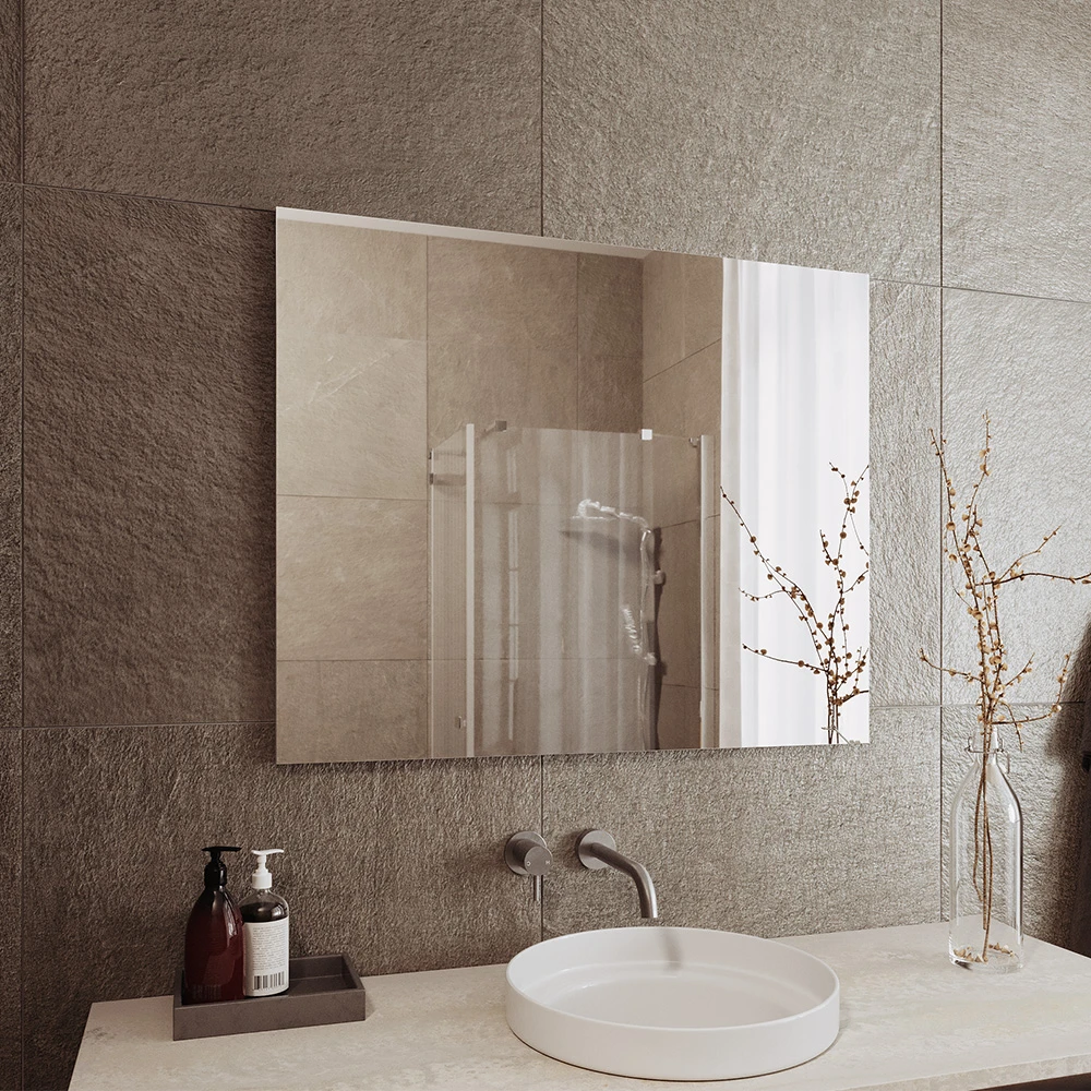 Badezimmerspiegel "Viola" Weiß 80 X 65 Cm Vicco 6 Badezimmerspiegel "Viola" Weiß 80 X 65 Cm Vicco – Bild 4