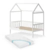 Hausbett "Skandi" Weiß 167 X 87 Cm Mit Matratze Vitalispa -Vicco m5191 m 00 ol