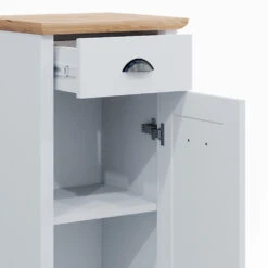 Midischrank "Nino" Weiß/Artisan-Eiche 39.2 X 79 Cm Vicco -Vicco m5220 06 ol