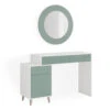 Schminktisch "Arles" Grün/Weiß 120 Cm Vicco -Vicco m5229 01 ol