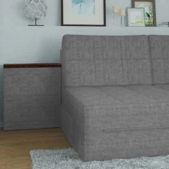 Sofa L Form Grau 160 X 240 Cm Linke Ecke Vitalispa -Vicco m522 05 ol