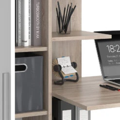 Schreibtisch "Tomy" Sonoma/Weiß 150 X 59 Cm Vicco -Vicco m5289 06 ol