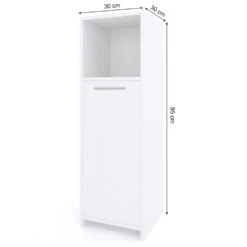 Midischrank "Kiko" Weiß 30 X 95 Cm Vicco -Vicco m530 03 ol