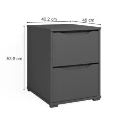 Anrichte "Ruben" Anthrazit 40.2 X 53.6 Cm Vicco 11 Anrichte "Ruben" Anthrazit 40.2 X 53.6 Cm Vicco -Vicco m5324 03 ol