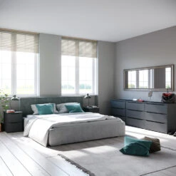 Anrichte "Ruben" Anthrazit 40.2 X 53.6 Cm Vicco 12 Anrichte "Ruben" Anthrazit 40.2 X 53.6 Cm Vicco -Vicco m5324 04 ol