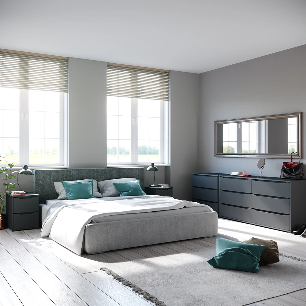 Anrichte "Ruben" Anthrazit 40.2 X 53.6 Cm Vicco 6 Anrichte "Ruben" Anthrazit 40.2 X 53.6 Cm Vicco – Bild 4